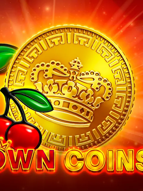 Crown Coins di Endorphina: moneta d'oro con corona e ciliegie