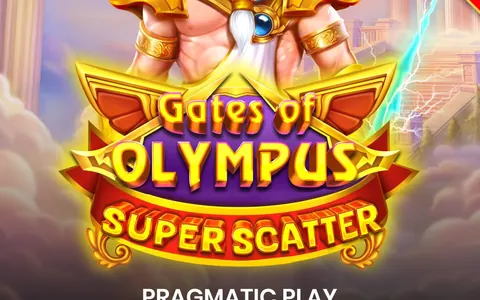 Gates of Olympus Super Scatter di Pragmatic Play: Zeus e il logo dorato