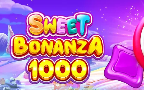 Sweet Bonanza 1000 di Pragmatic Play nel lobby Winnita: logo e caramelle
